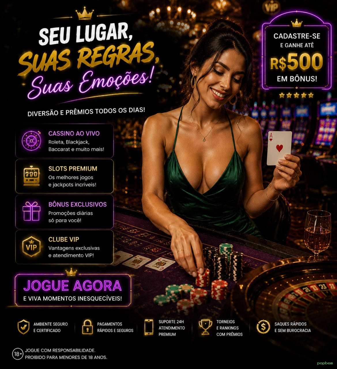 Como instalar o app da popbem